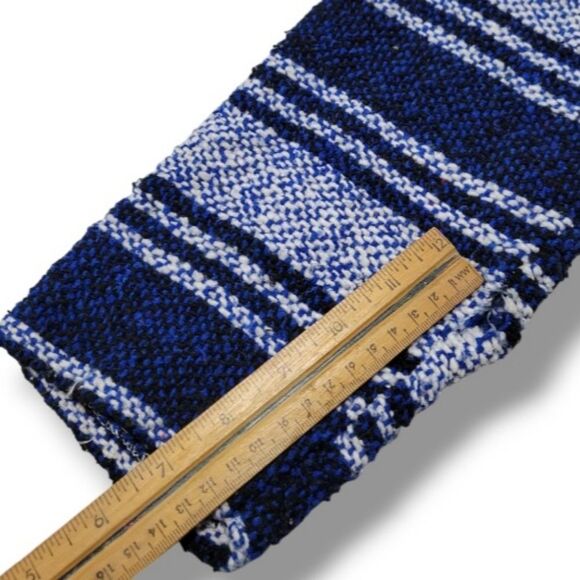 Baja Sweater Size Small Baja Hoodie Mexico Mexican Style Knit Sweatshirt W/ Flaw - Picture 5 of 7